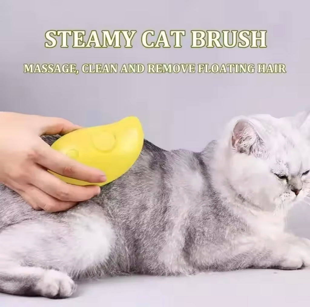 2in1 Katzenbürste – Kein Haar mehr überall!“